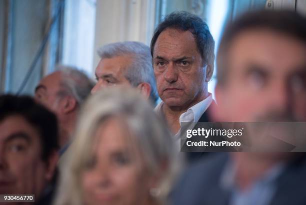 Daniel Scioli, Former Governor of Buenos Aires Province.