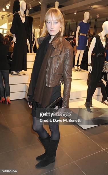 Jade Parfitt attends the launch of Jimmy Choo's exclusive collection for H&M on November 13, 2009 in London, England.