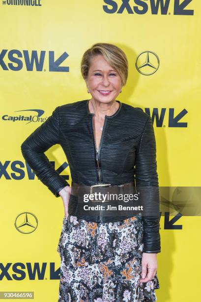 Actress Yeardley Smith walks the red carpet at the SXSW Film premiere of "All Square" on March 10, 2018 in Austin, Texas.