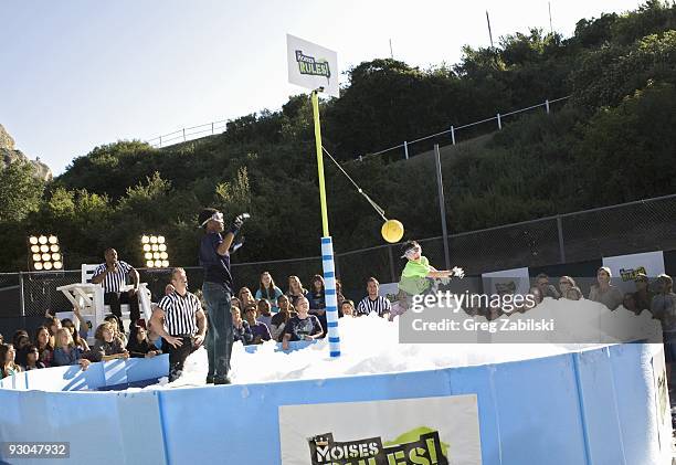 Moises Rules!" a new short-form sports series that invites kids to challenge Moises Arias in fun sports competitions including foam tetherball and...