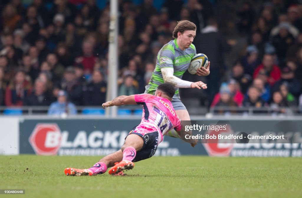 Exeter Chiefs v Newcastle Falcons - Anglo-Welsh Cup Semi Final