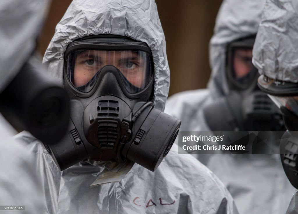 British Army Deployed To The Scene Of Spy's Poisoning