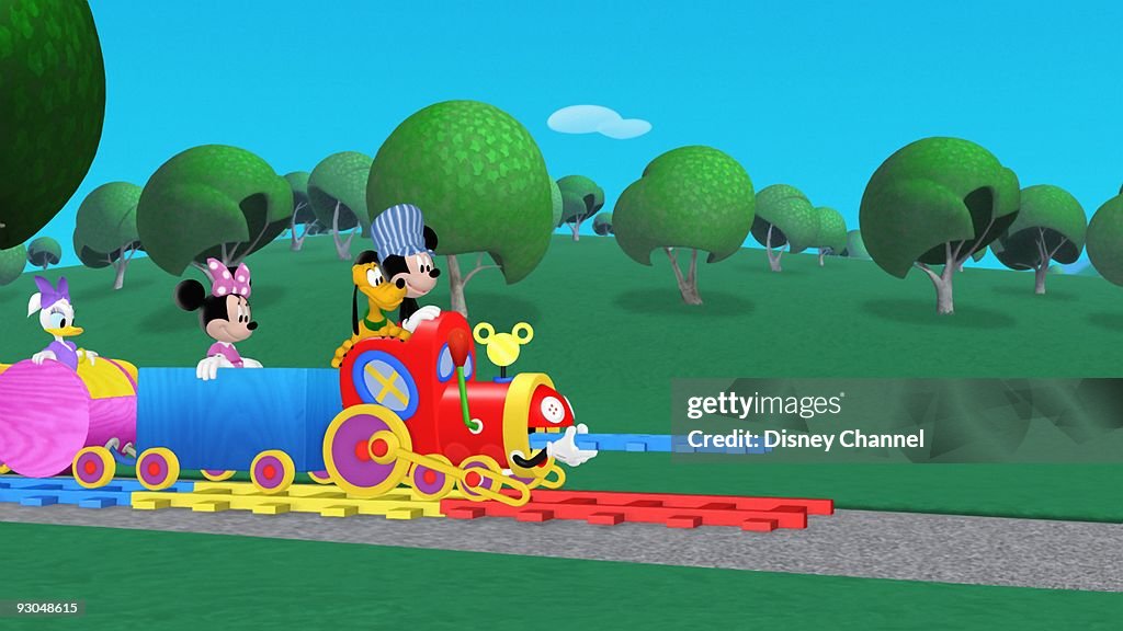 CLUBHOUSE Choo Choo Express Mickey Minnie Donald Daisy clubhouse-choo-choo-express-mickey-minnie-donald-daisy