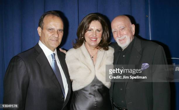 Joe Torre, Ali Torre and Dominic Chianese and attend the 7th annual Safe at Home gala at Pier Sixty at Chelsea Piers on November 13, 2009 in New York...