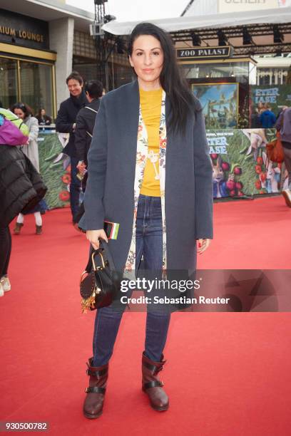 Minu Barati-Fischer during the 'Peter Hase' premiere at Zoo Palast on March 11, 2018 in Berlin, Germany.