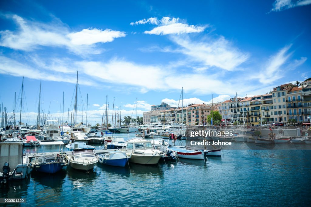 Französische Riviera in Cannes Stadt