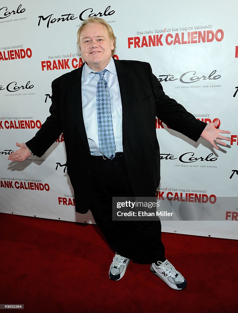 Frank Caliendo's "The New Faces Of Las Vegas Comedy" Opening At Monte Carlo