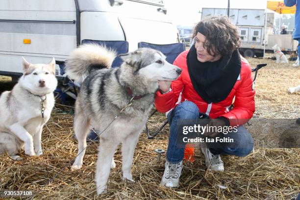 German actress Ulrike Folkerts during the 'Baltic Lights' charity event on March 10, 2018 in Heringsdorf, Germany. The annual event hosted by German...