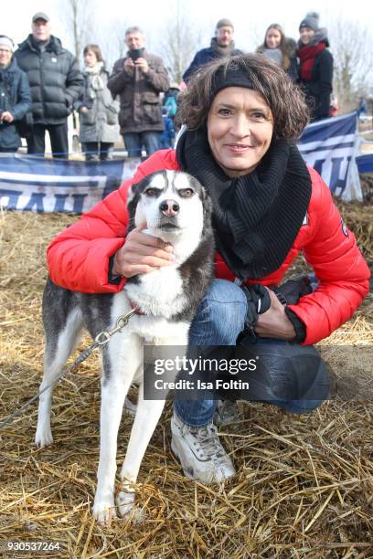 German actress Ulrike Folkerts during the 'Baltic Lights' charity event on March 10, 2018 in Heringsdorf, Germany. The annual event hosted by German...