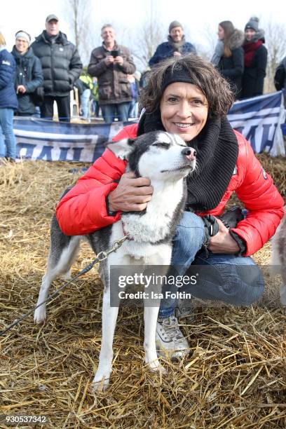 German actress Ulrike Folkerts during the 'Baltic Lights' charity event on March 10, 2018 in Heringsdorf, Germany. The annual event hosted by German...