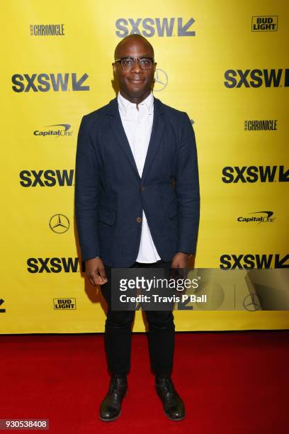 Filmmaker Barry Jenkins attends the Film Keynote during SXSW at Austin Convention Center on March 11, 2018 in Austin, Texas.