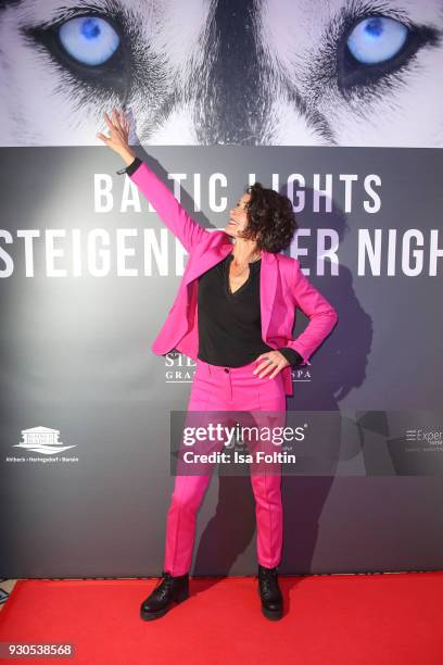 German actress Ulrike Folkerts during the 'Baltic Lights' charity event on March 10, 2018 in Heringsdorf, Germany. The annual event hosted by German...