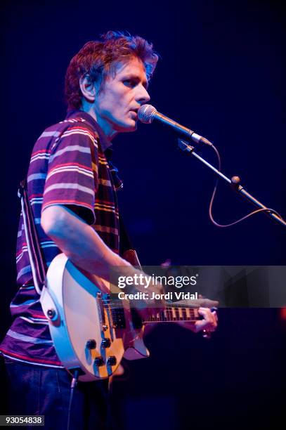 Dean Wareham of Dean & Britta performs on stage at Sala Apolo on November 13, 2009 in Barcelona, Spain.