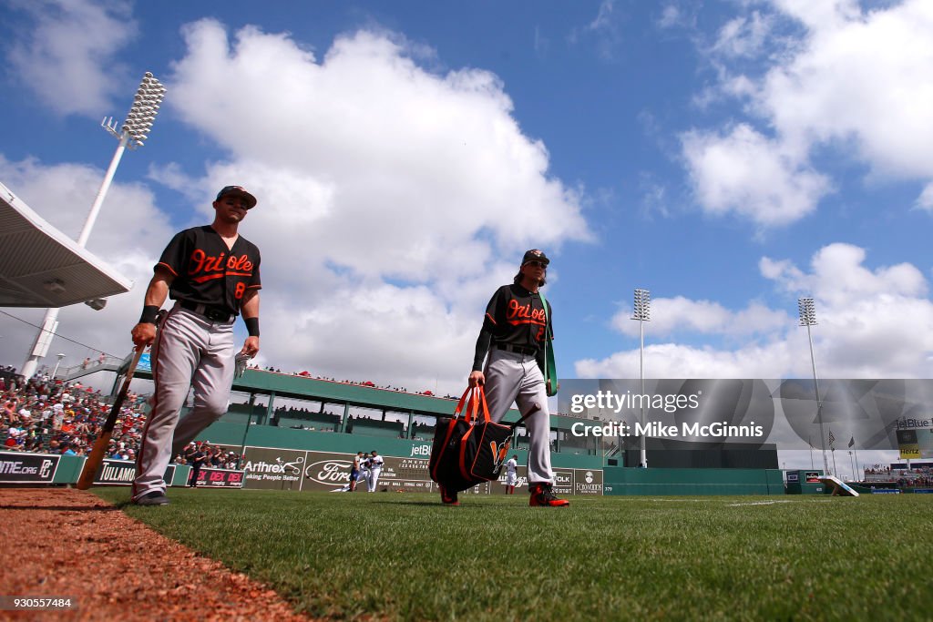 Baltimore Orioles v Boston Red Sox