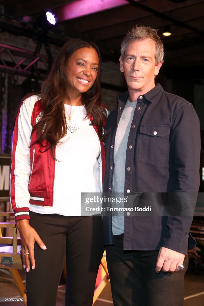 Aisha Tyler and Ben Mendelsohn attend Ready Player One LIVE at SXSW,  News Photo - Getty Images