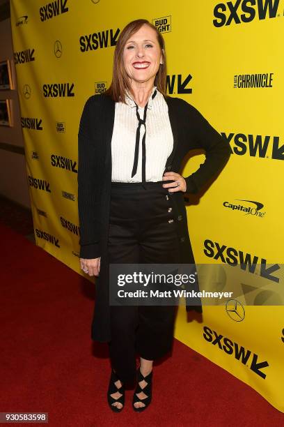 Molly Shannon attends the "Wild Nights With Emily" Premiere 2018 SXSW Conference and Festivals at Paramount Theatre on March 11, 2018 in Austin,...