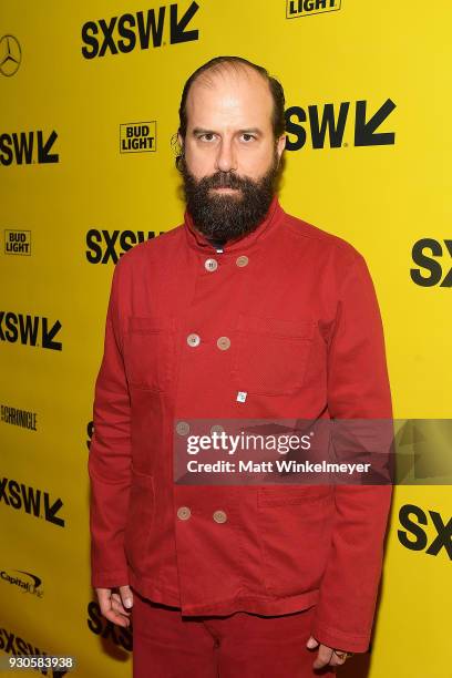 Brett Gelman attends the "Wild Nights With Emily" Premiere 2018 SXSW Conference and Festivals at Paramount Theatre on March 11, 2018 in Austin, Texas.