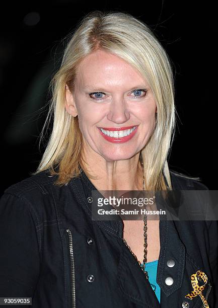 Anneka Rice attends the ''Born Free: Wild And Live'' concert in aid of the Born Free Foundation at the Royal Albert Hall on November 14, 2009 in...