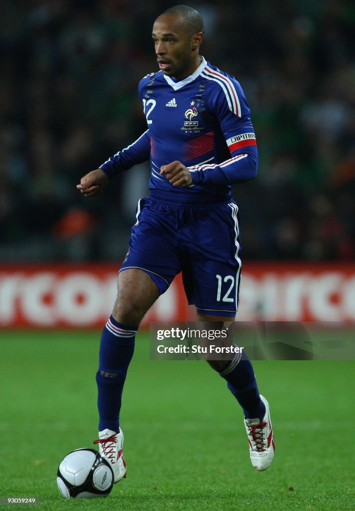 Ireland v France - FIFA2010 World Cup Qualifier
