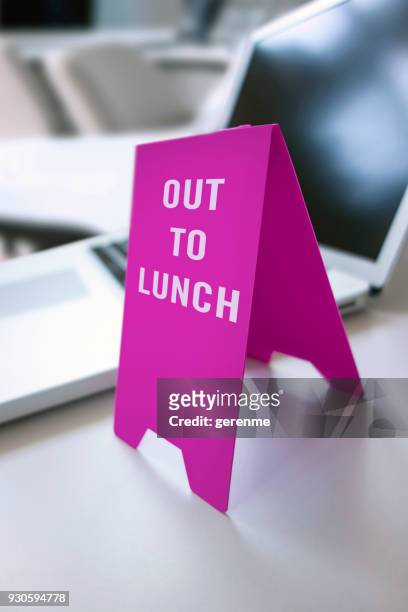 68 Funny Out To Lunch Signs Photos and Premium High Res Pictures - Getty  Images