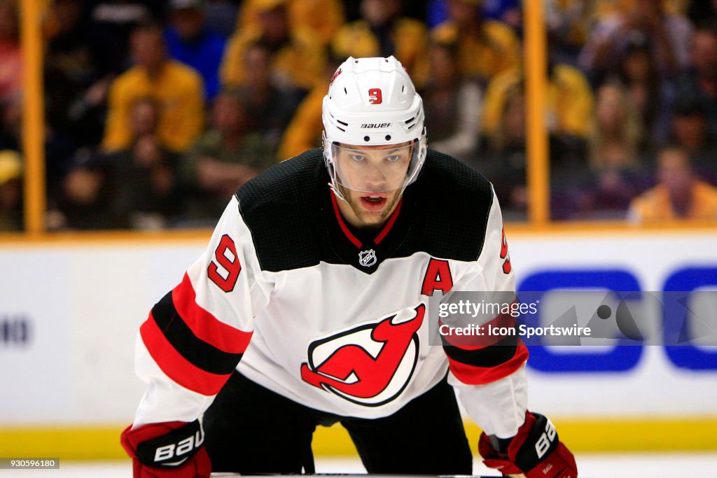NHL: MAR 10 Devils at Predators