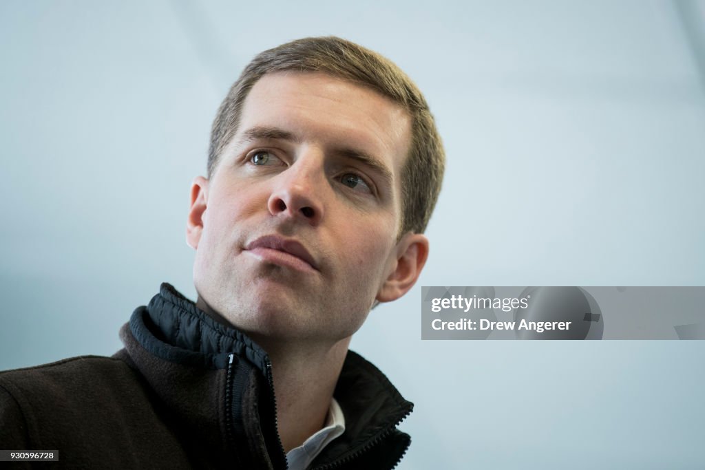 Democratic Conor Lamb Campaigns For Pennsylvania's 18th Congressional District Special Election