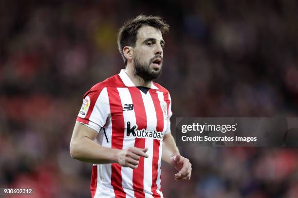 Benat of Athletic Bilbao during the La Liga Santander match between Athletic de Bilbao v Leganes at the Estadio San Mames on March 11, 2018 in Bilbao...