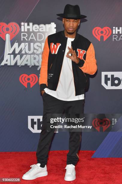 Ne-Yo arrives at the 2018 iHeartRadio Music Awards which broadcasted live on TBS, TNT, and truTV at The Forum on March 11, 2018 in Inglewood,...