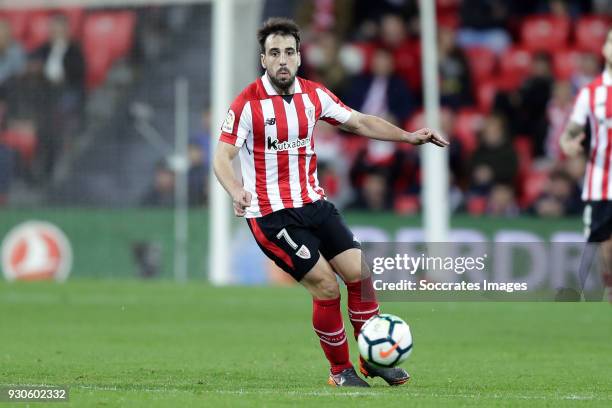 Benat of Athletic Bilbao during the La Liga Santander match between Athletic de Bilbao v Leganes at the Estadio San Mames on March 11, 2018 in Bilbao...