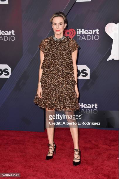Keltie Knight arrives at the 2018 iHeartRadio Music Awards which broadcasted live on TBS, TNT, and truTV at The Forum on March 11, 2018 in Inglewood,...