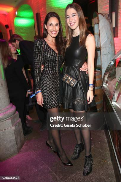 Dagmar Koegel, Alana Siegel during the BUNTE & BMW Festival Night 2018 on the occasion of the 68th Berlinale International Film Festival Berlin at...