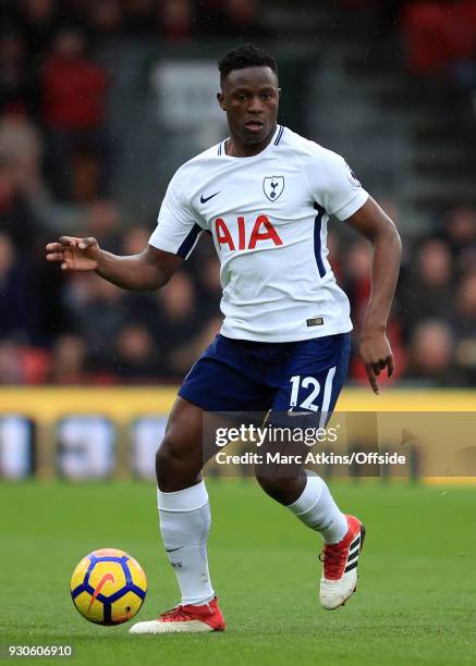 Victor Wanyama of Tottenham Hotspur during the Premier League match between AFC Bournemouth and Tottenham Hotspur at Vitality Stadium on March 11,...