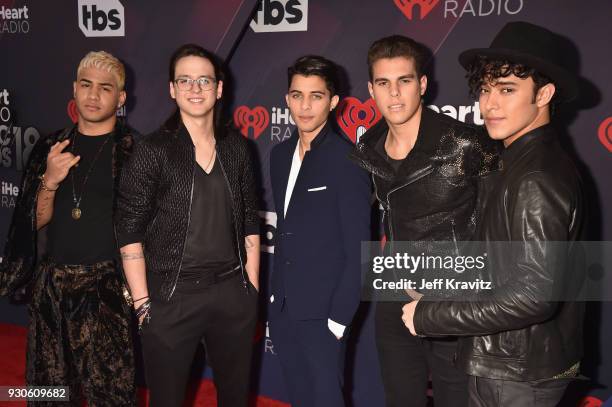 Arrives at the 2018 iHeartRadio Music Awards which broadcasted live on TBS, TNT, and truTV at The Forum on March 11, 2018 in Inglewood, California.