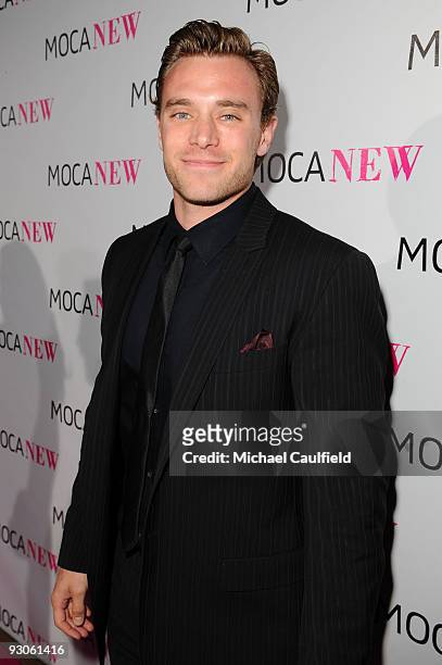Actor Billy Miller arrives at the MOCA NEW 30th anniversary gala held at MOCA on November 14, 2009 in Los Angeles, California.