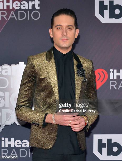 Eazy arrives at the 2018 iHeartRadio Music Awards which broadcasted live on TBS, TNT, and truTV at The Forum on March 11, 2018 in Inglewood,...