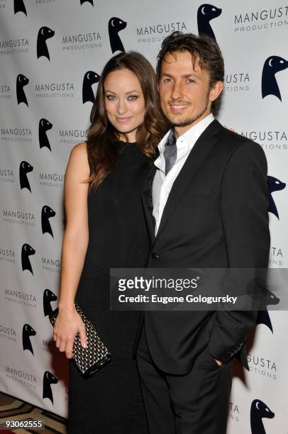Tao Ruspoli and Olivia Wilde attendthe New York premiere of ''Fix'' at Tribeca Cinemas on November 14, 2009 in New York City.