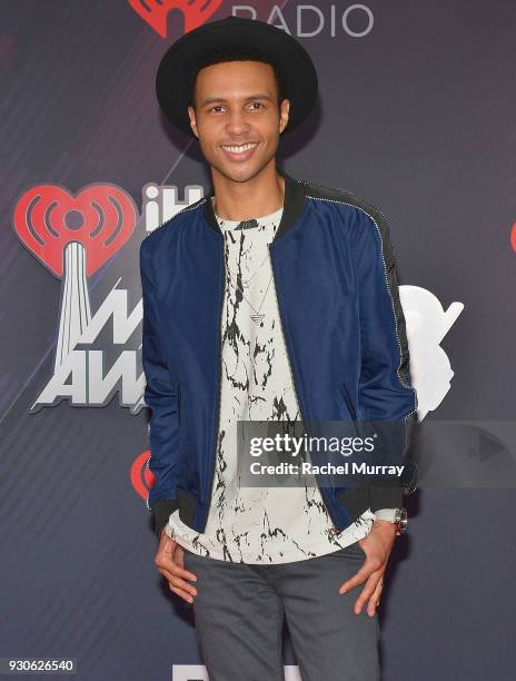 Rayvon Owen arrives at the 2018 iHeartRadio Music Awards which broadcasted live on TBS, TNT, and truTV at The Forum on March 11, 2018 in Inglewood,...