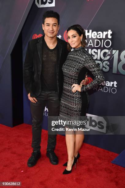 Mario Lopez and Courtney Lopez arrive at the 2018 iHeartRadio Music Awards which broadcasted live on TBS, TNT, and truTV at The Forum on March 11,...