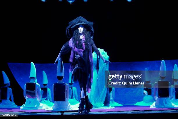 May 3, 2007. Real Theatre. Madrid. Spain. Dress rehearsal of the opera "El viaje a Simorgh" by the Spanish compositor Jose Maria Sanchez Verdu. The...