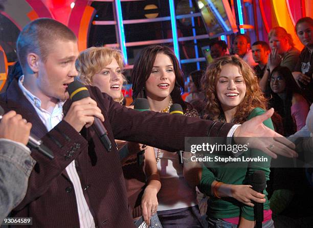 Chad Michael Murray, Hilarie Burton, Sophia Bush and Bethany Joy Lenz