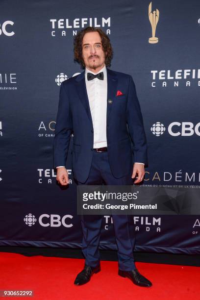 Kim Coates arrives at the 2018 Canadian Screen Awards at the Sony Centre for the Performing Arts on March 11, 2018 in Toronto, Canada.