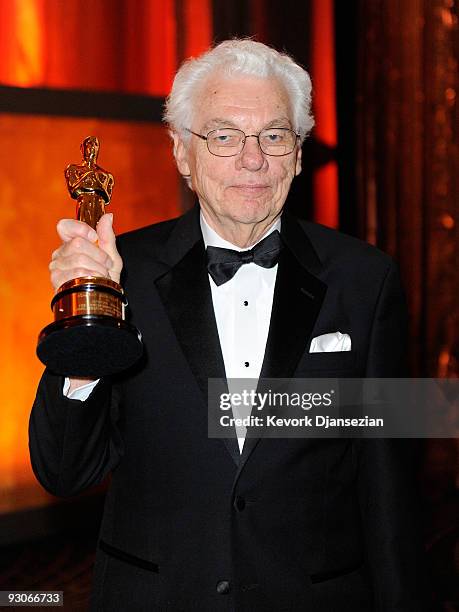 Director Gordon Willis attends the Academy of Motion Picture Arts and Sciences' Inaugural Governors Awards held at the Grand Ballroom at Hollywood &...