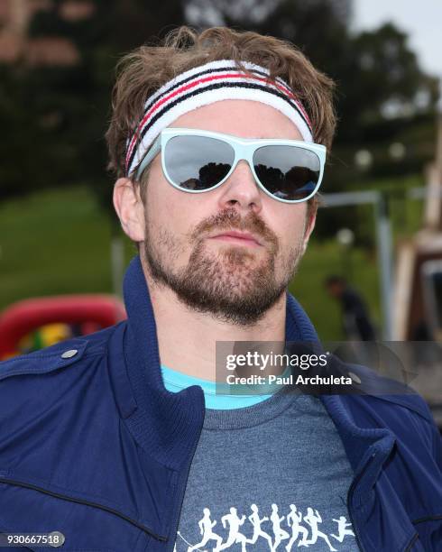 Actor Josh Kelly attends the "Power Of Tower" run/walk at UCLA on March 11, 2018 in Los Angeles, California.