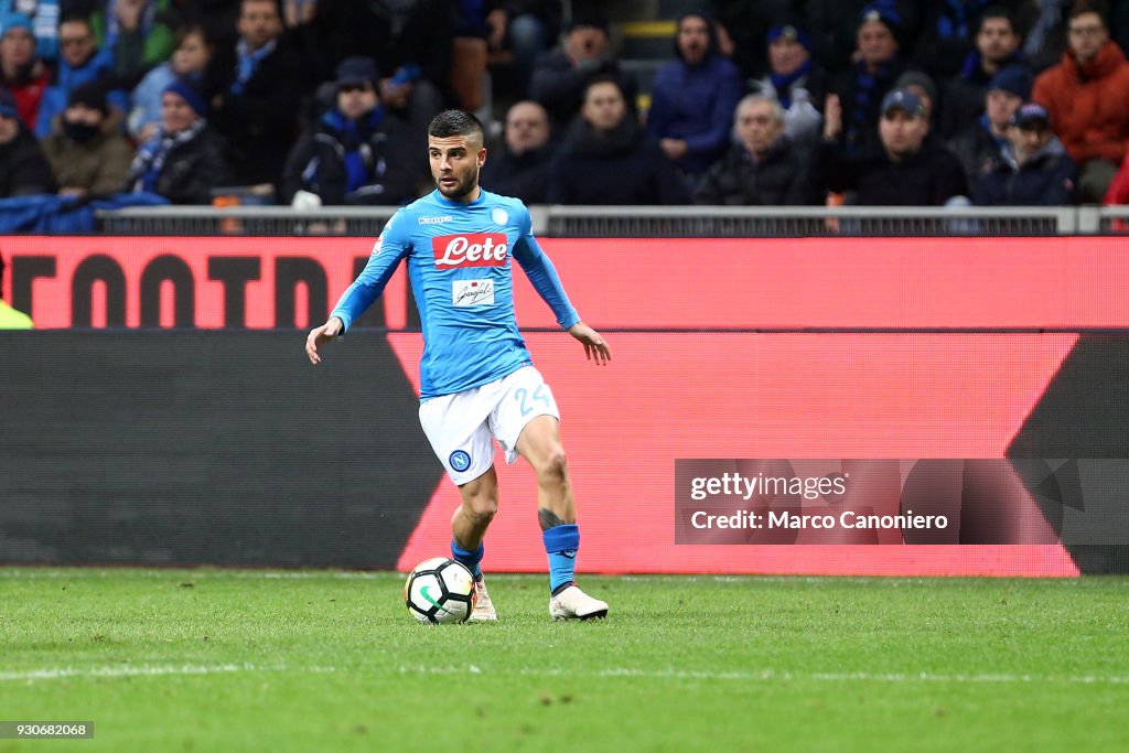 Lorenzo Insigne of Ssc Napoli in action   during the Serie A...