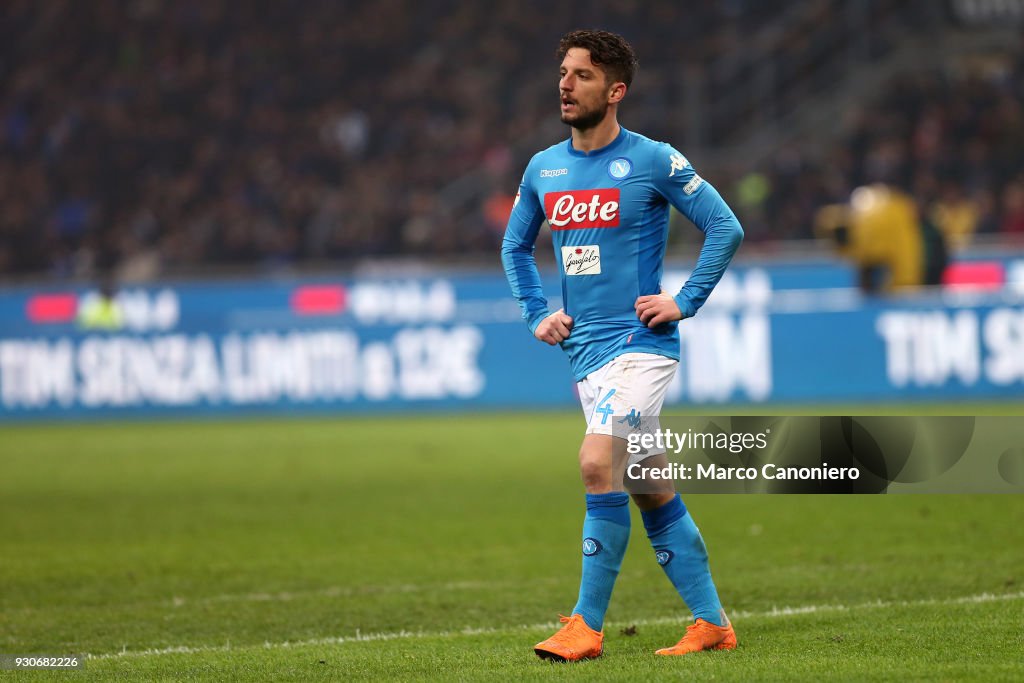 Dries Mertens of Ssc Napoli during the Serie A football...