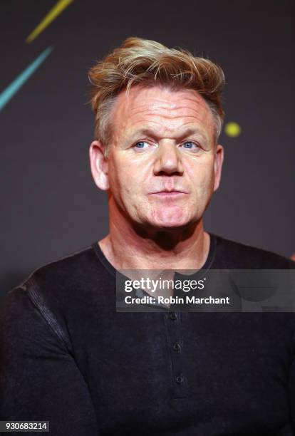 Gordon Ramsay attends "PHENOMS" 2018 Soccer Documentary Mini-Series Launch Event at the FOX Sports House at SXSW on March 11, 2018 in Austin, Texas.