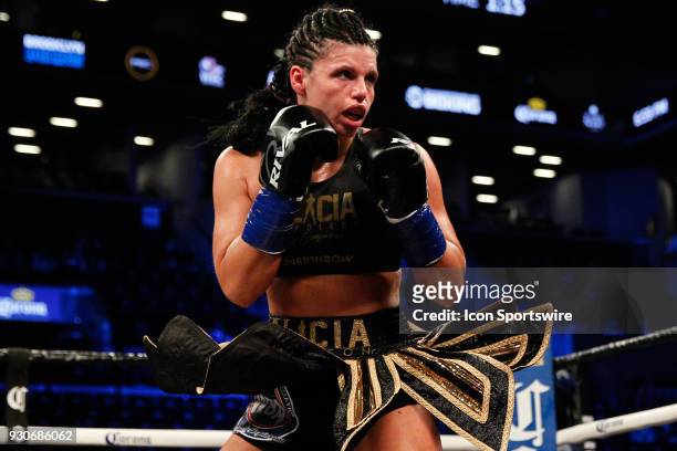 Alicia Napoleon defeated Femke Hermans ON MARCH 3 at the Barclays Center in Brooklyn, NY.