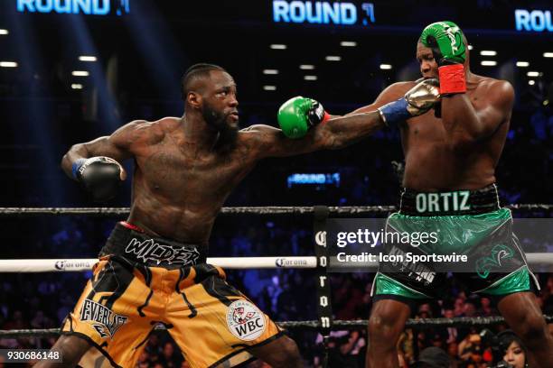 Deontay Wilder defeated Luis Ortiz ON MARCH 3 at the Barclays Center in Brooklyn, NY.