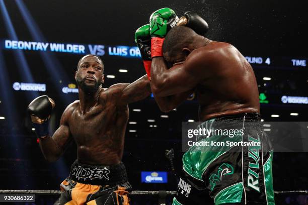 Deontay Wilder defeated Luis Ortiz ON MARCH 3 at the Barclays Center in Brooklyn, NY.