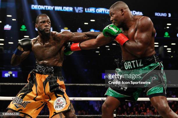 Deontay Wilder defeated Luis Ortiz ON MARCH 3 at the Barclays Center in Brooklyn, NY.